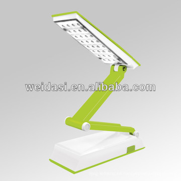 Protección de los ojos LED Lámpara de escritorio, Lámpara de mesa recargable plegable